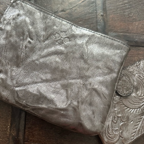 Patricia Nash Elegant Silver Embossed Women's Bag Set - Picture 8 of 10